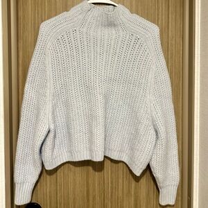 Cozy Light Blue Madewell Sweater